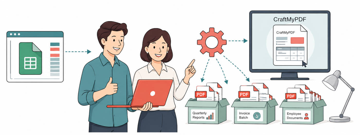 Create a PDF with Zapier and Google spreadsheet using JSON payload