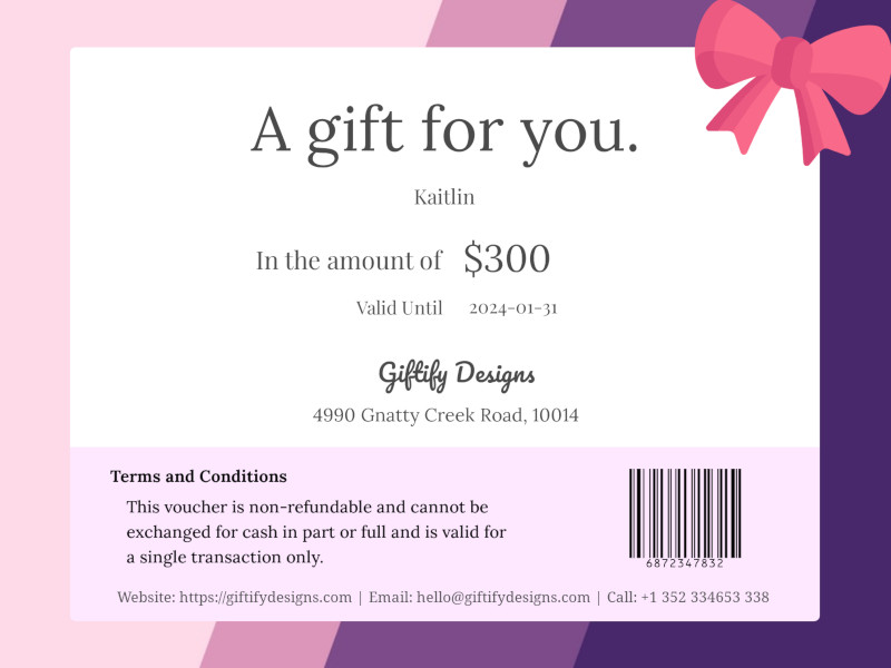 Gift vc
