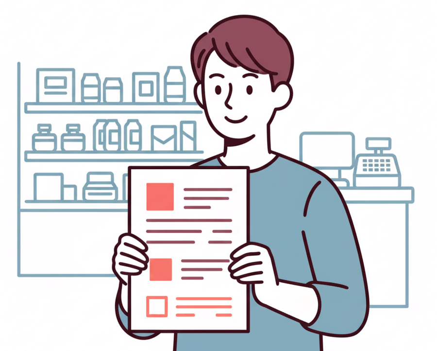 Tools receipt generator icon