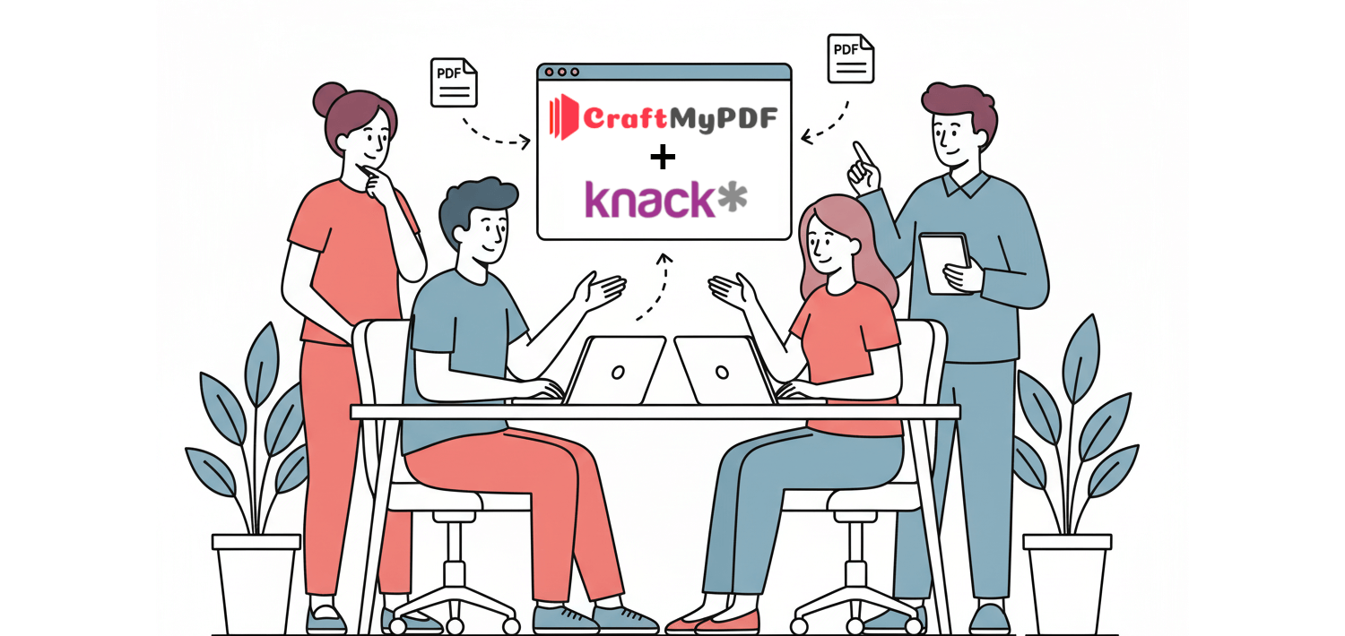 CraftMyPDF Knack integration